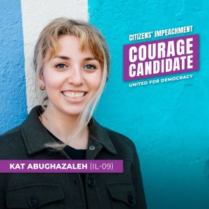 Illinois Courage Candidate Kat Abughazaleh District IL-09