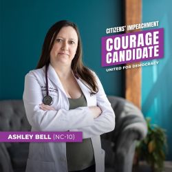North Carolina Courage Candidate Ashley Bell District NC-10