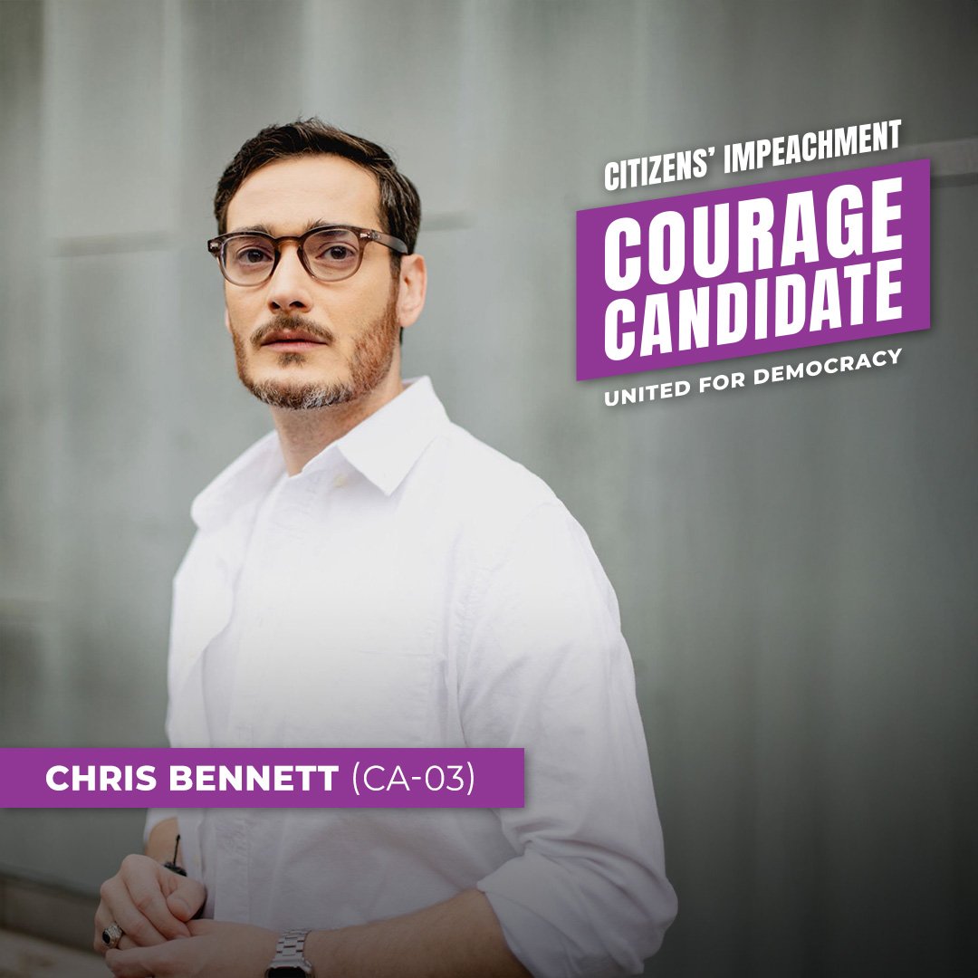 California Courage Candidate Chris Bennett District CA-03