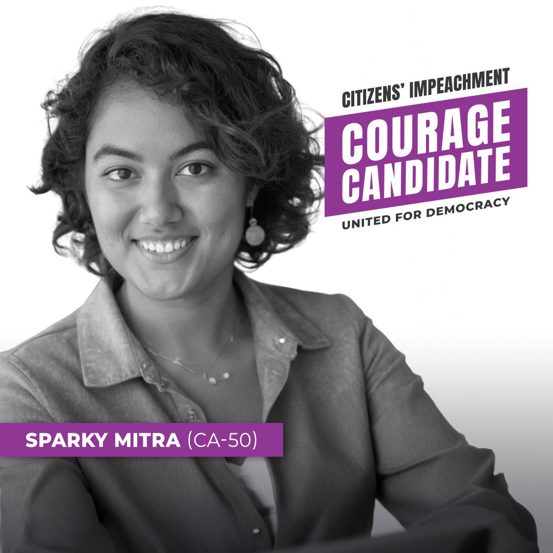 California Courage Candidate Sparky Mitra District CA-50