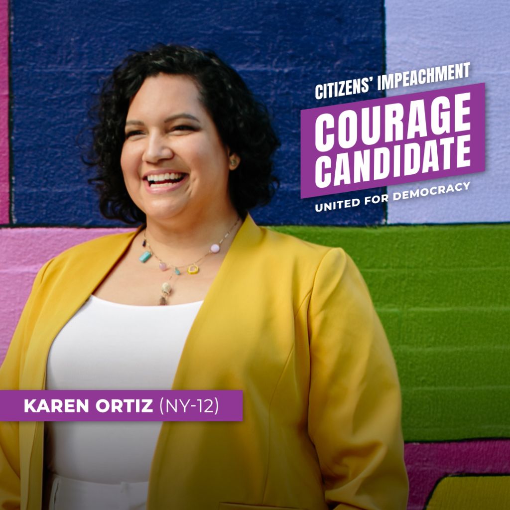 New York Courage Candidate Karen Ortiz District NY-12