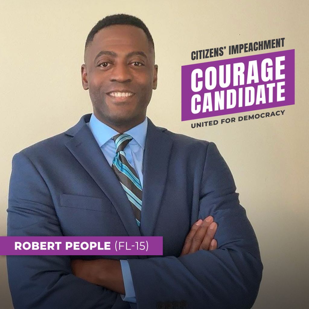 Florida Courage Candidate Robert People District FL-15