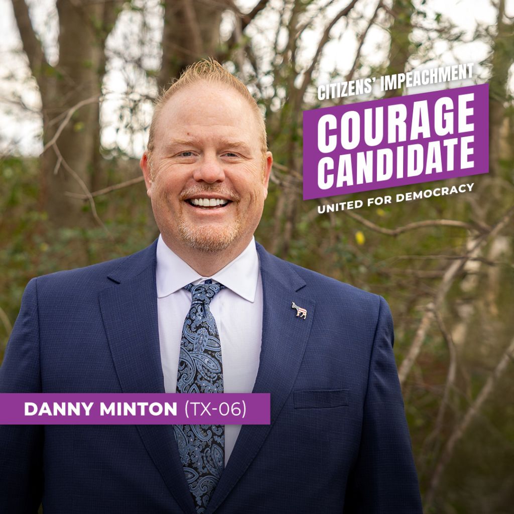 Texas Courage Candidate Danny Minton TX-06
