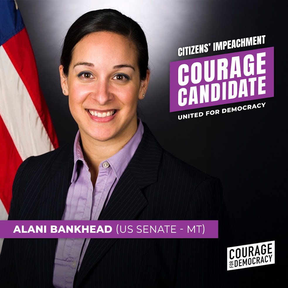 Montana Courage Candidate Alani Bankhead US Senate