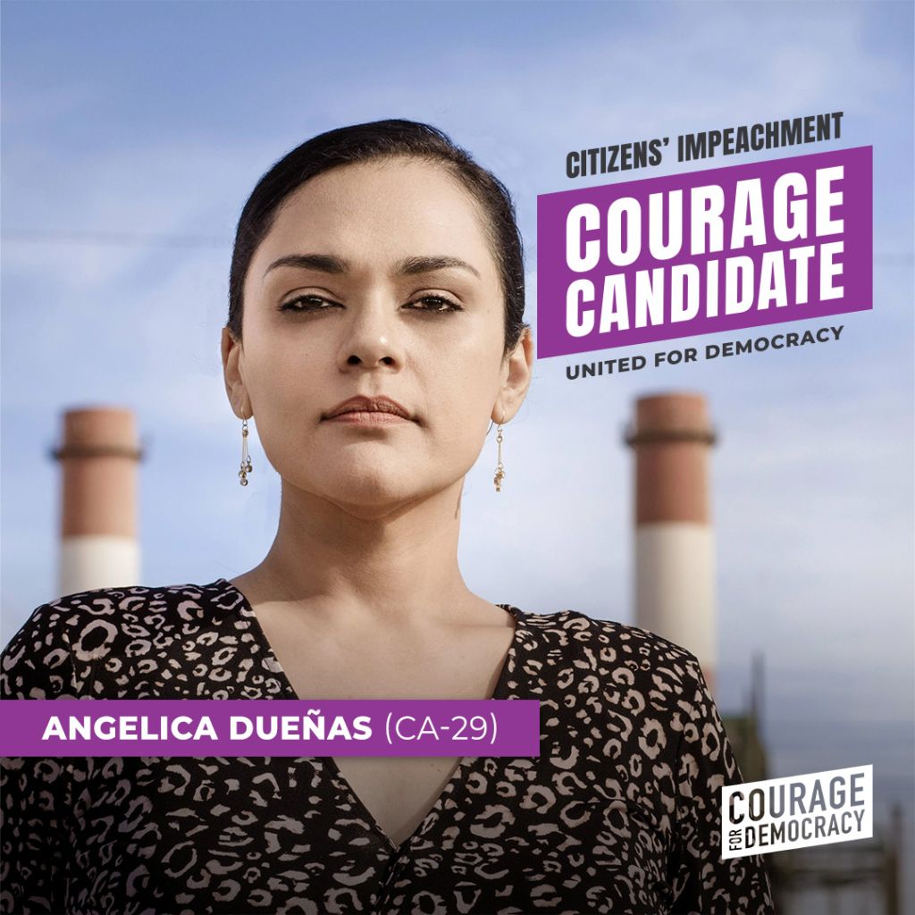 California Courage Candidate Angelica Dueñas District CA-29