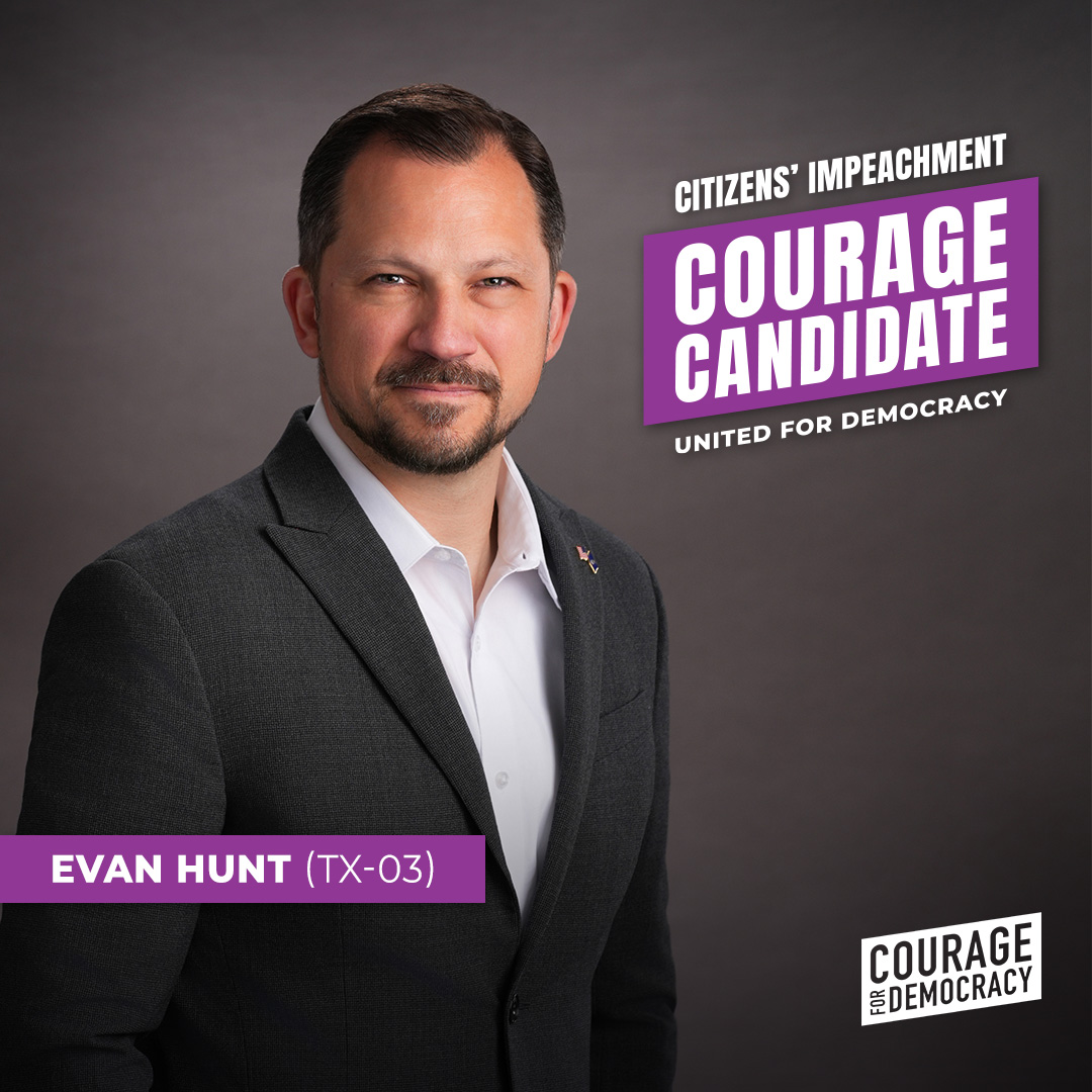 Texas Courage Candidate Evan Hunt District TX-03
