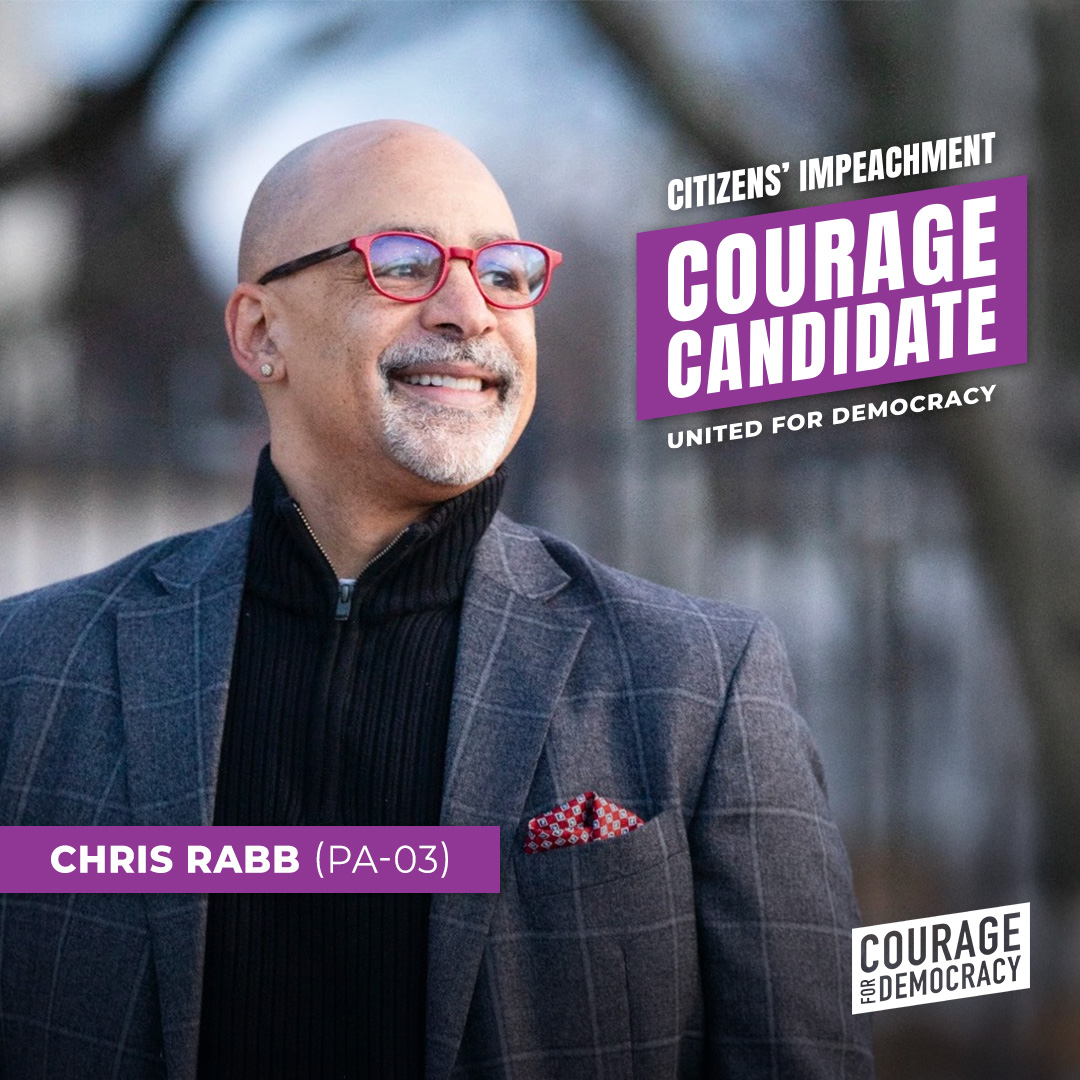 Pennsylvania Courage Candidate Chris Rabb District PA-03