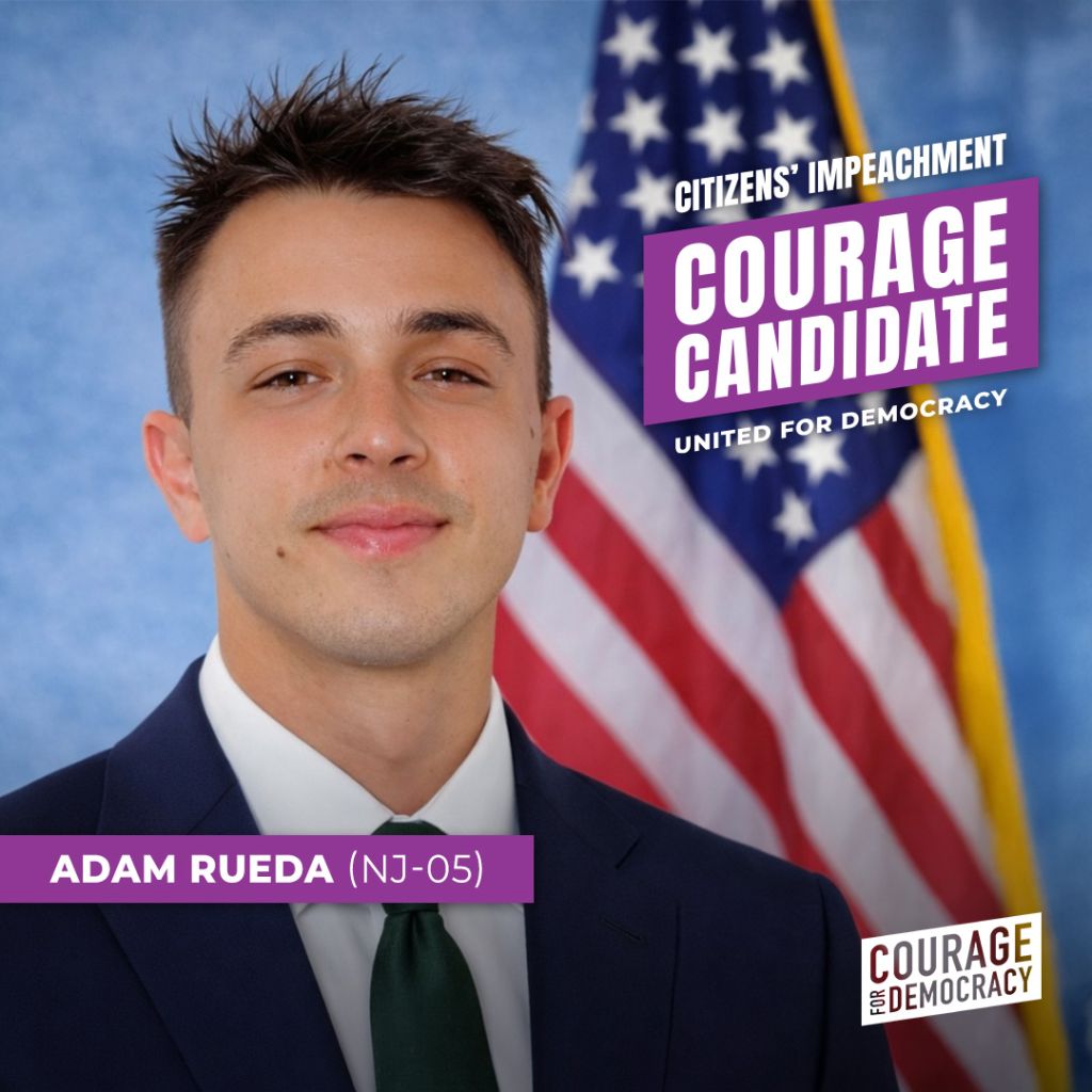 New Jersey Courage Candidate Adam Rueda District NJ-05