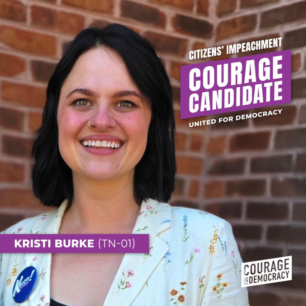 Tennessee Courage Candidate Kristi Burke District TN-01